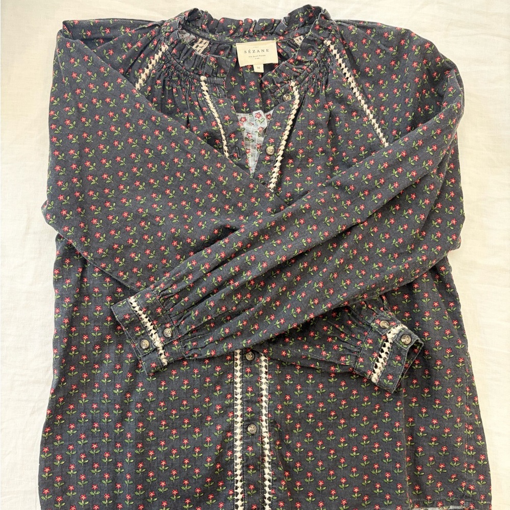 Sesame Beatriz Blouse Size 36 - Picture 4 of 5